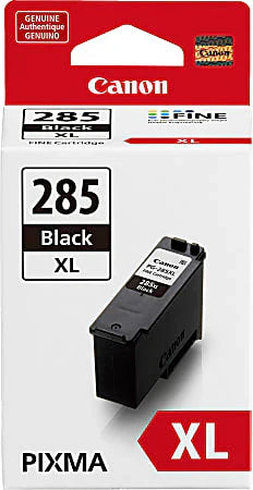 New, Pre-Owned - Canon PG-285XL High Yield Black Ink Cartridge, 6196C001