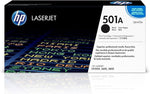 New, Pre-Owned - HP 501A Standard Yield Black LaserJet Toner Cartridge, Q6470A