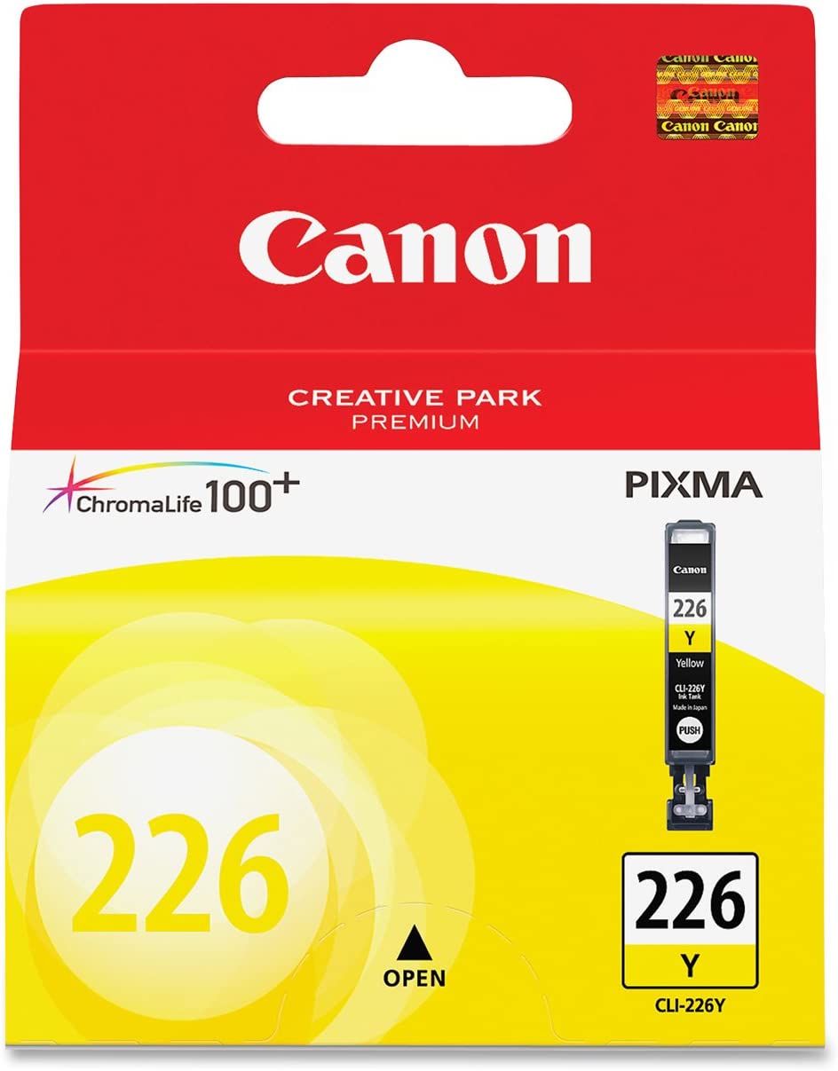 New, Pre-Owned - Canon CLI- 226 Yellow Ink Cartridge