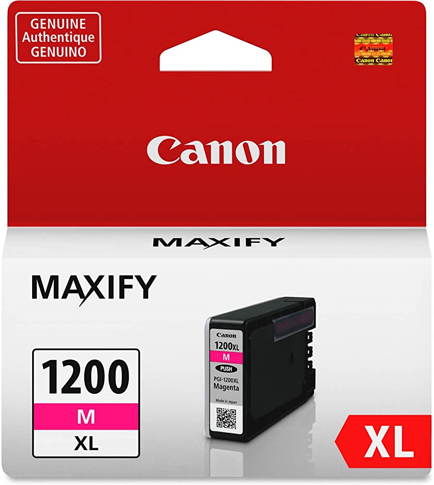 New, Pre-Owned - Canon PGI-1200XL High Yield Magenta Ink Cartridge