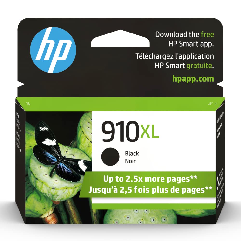 New, Pre-Owned - HP 910XL (3YL65AN) Black High Yield Ink Cartridge