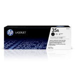 New, Pre-Owned - HP 35A Standard Yield Black LaserJet Toner Cartridge, CB435A