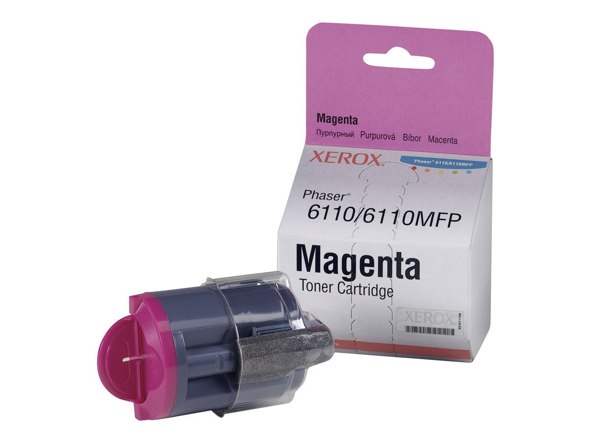 New, Pre-Owned - Xerox Phaser 6110 Magenta Standard Capacity Toner Cartridge - 106R01272