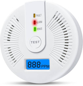 Portable Carbon Monoxide Detector – Battery-Operated CO Alarm