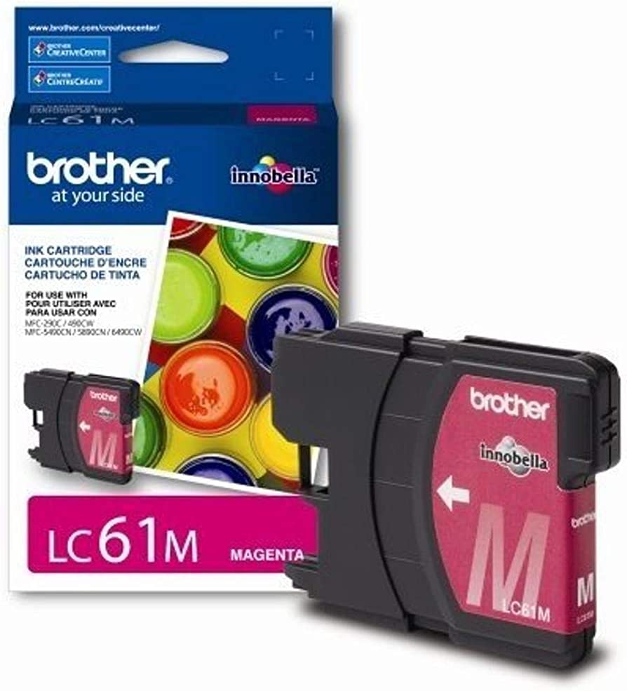 New, Pre-Owned - Brother LC61 Magenta Ink Cartridge