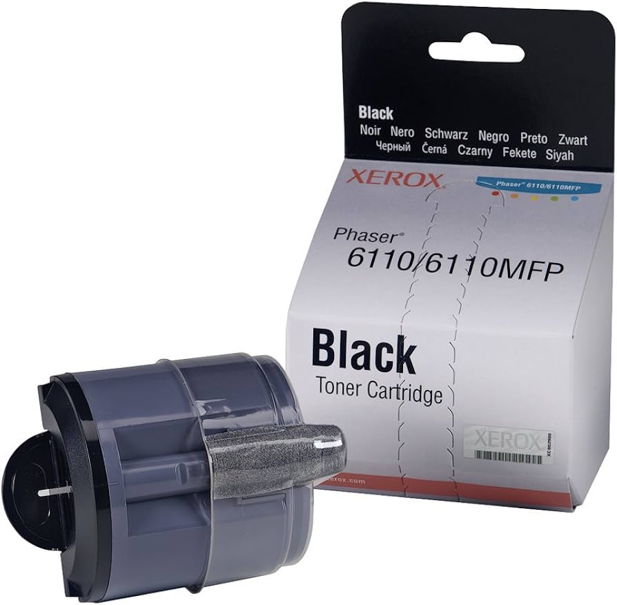 New, Pre-Owned - Xerox Phaser 6110 Black Standard Capacity Toner Cartridge - 106R01274