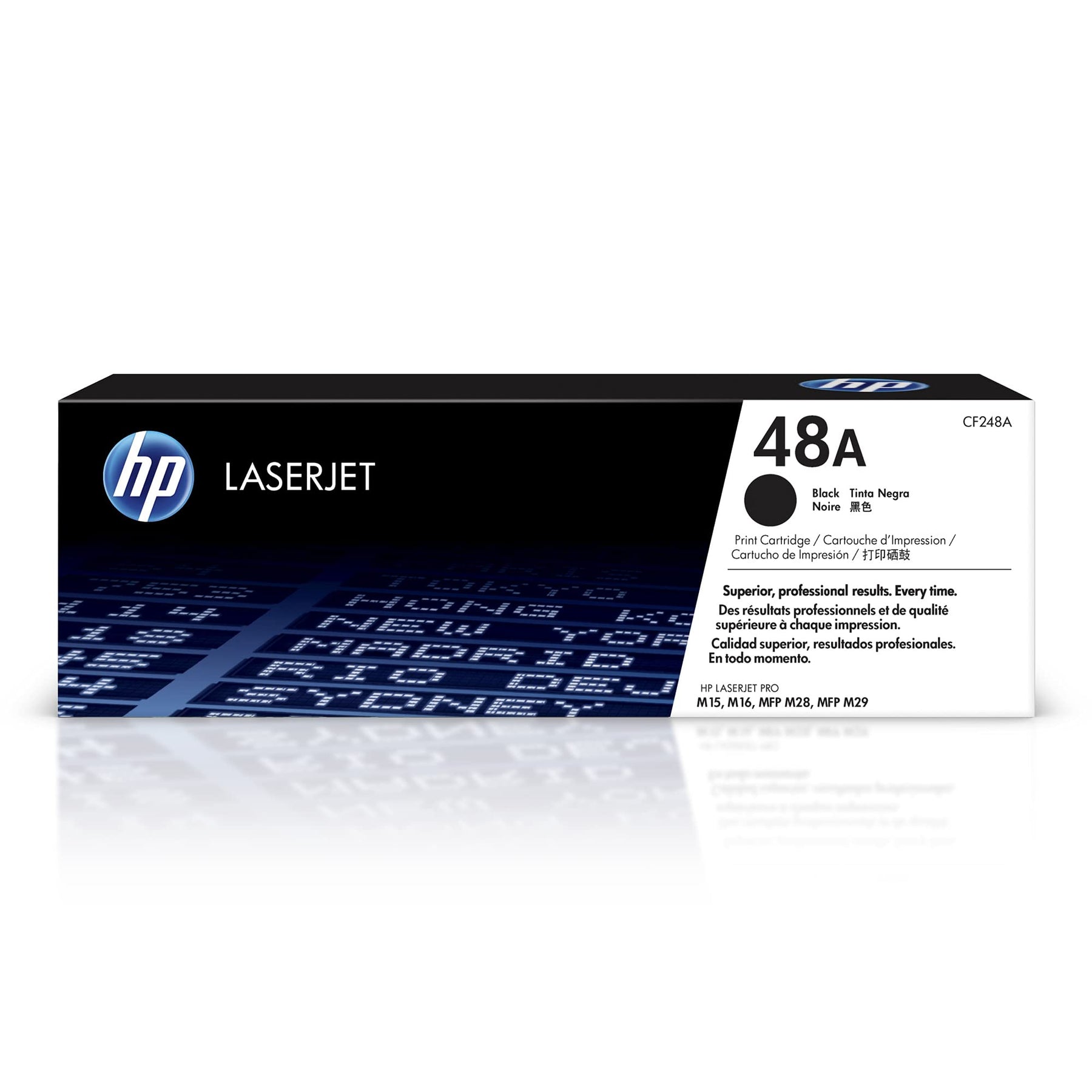 New, Pre-Owned - HP 48A Standard Yield Black LaserJet Toner Cartridge, CF248A