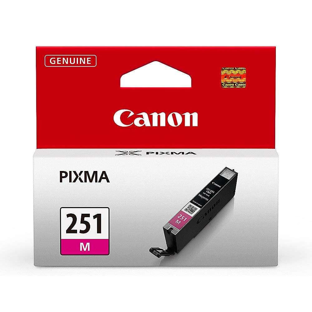 New, Pre-Owned - Canon CLI-251 Magenta Ink Cartridge