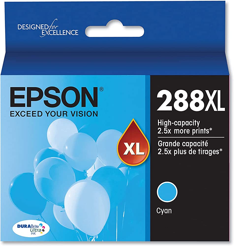 New, Pre-Owned - Epson 288XL Cyan Ink Cartridge