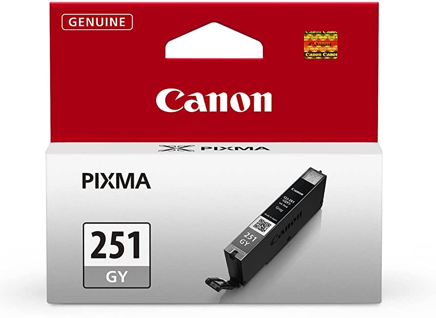 New, Pre-Owned - Canon CLI-251 Gray Ink Cartridge