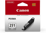 New, Pre-Owned - Canon CLI-251XL Gray Ink Cartridge
