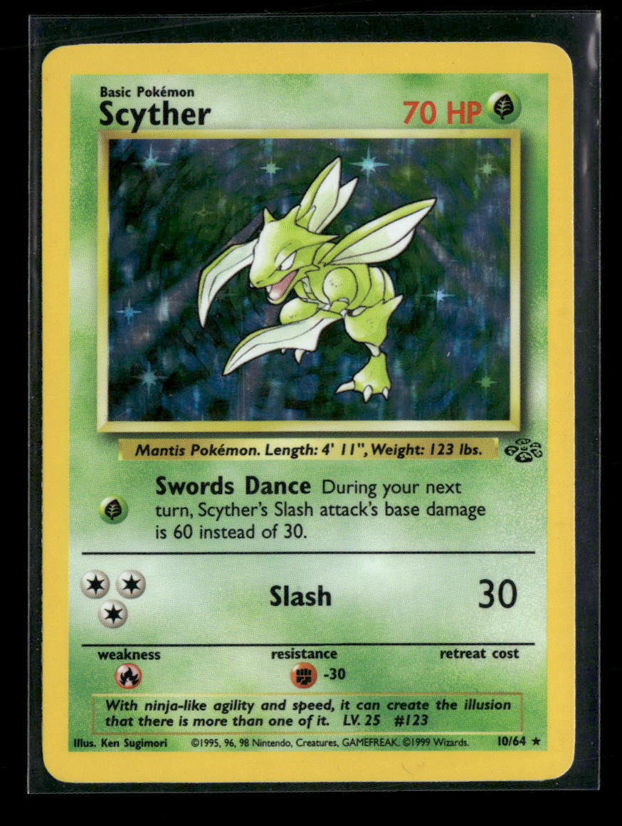 Jungle Scyther (10) Unlimited #10/64