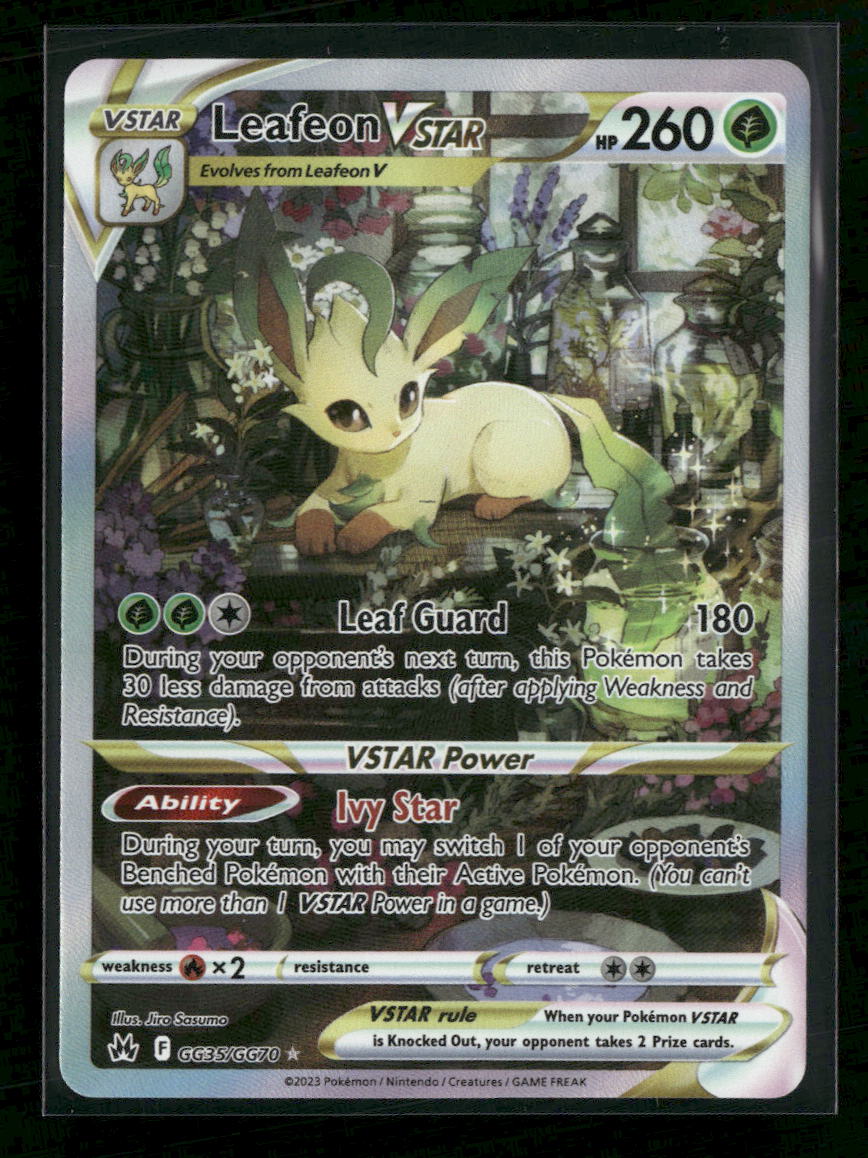 SWSH: Crown Zenith: Galarian Gallery Leafeon VSTAR #GG35/GG70