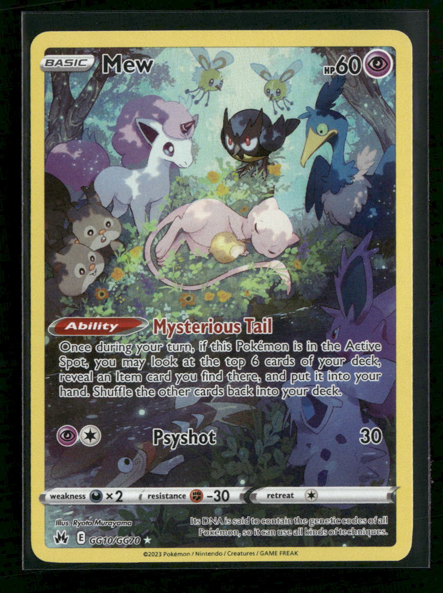 SWSH: Crown Zenith: Galarian Gallery Mew #GG10/GG70