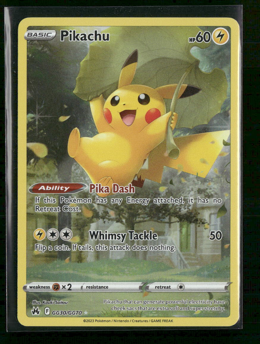 SWSH: Crown Zenith: Galarian Gallery Pikachu #GG30/GG70