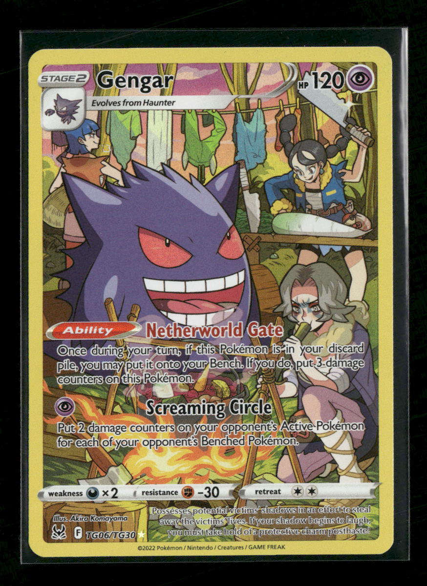 SWSH11: Lost Origin Trainer Gallery Gengar #TG06/TG30