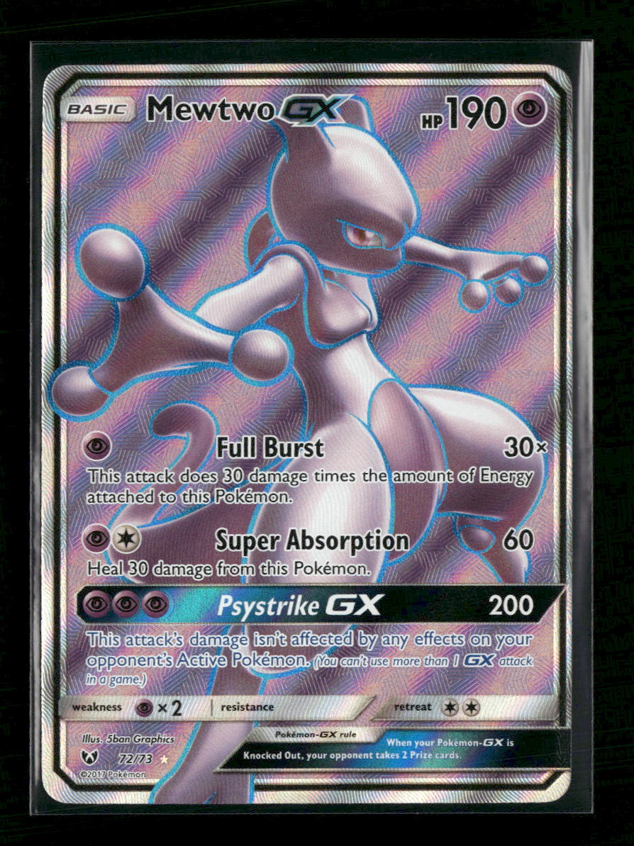 Shining Legends Mewtwo GX (Full Art) #72/73