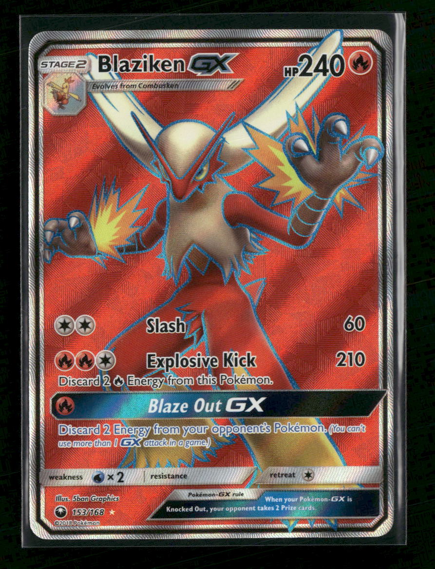 SM - Celestial Storm Blaziken GX (Full Art) #153/168