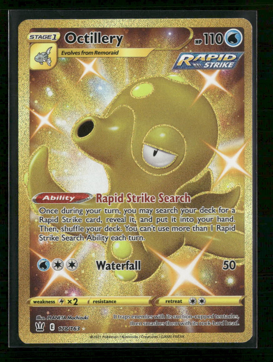 SWSH05: Battle Styles Octillery (Secret) #178/163