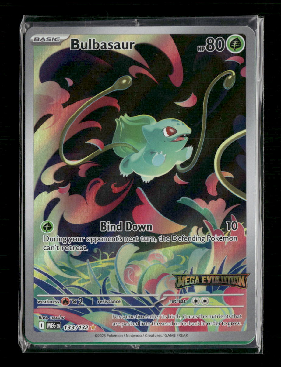 Miscellaneous Cards & Products Bulbasaur (Mega Evolution Stamp) #133/132