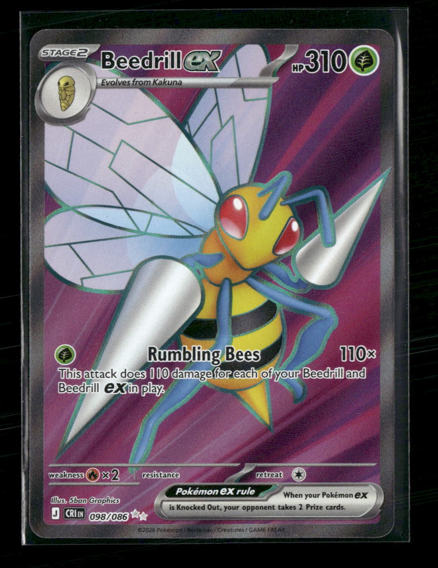 ME04: Chaos Rising Beedrill ex #098/086