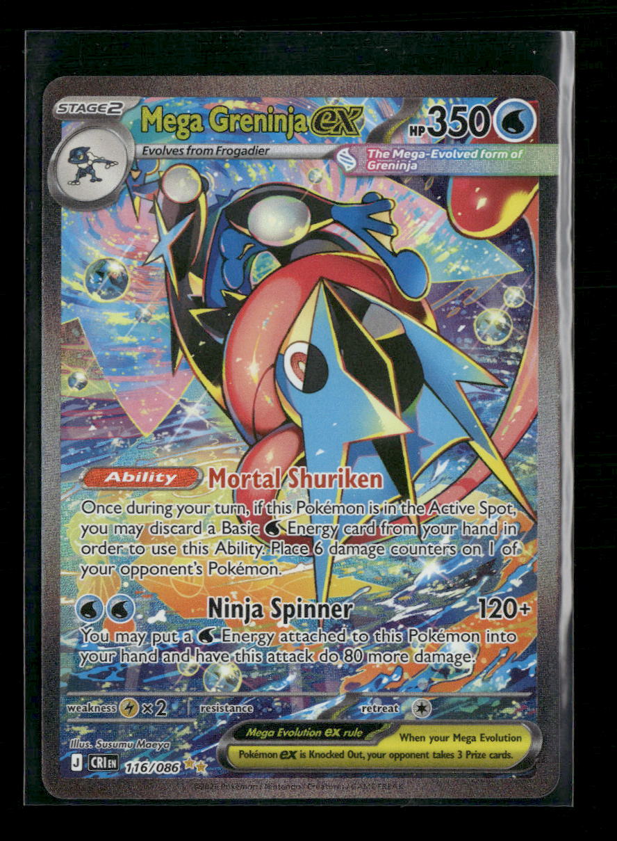 ME04: Chaos Rising Mega Greninja ex #116/086