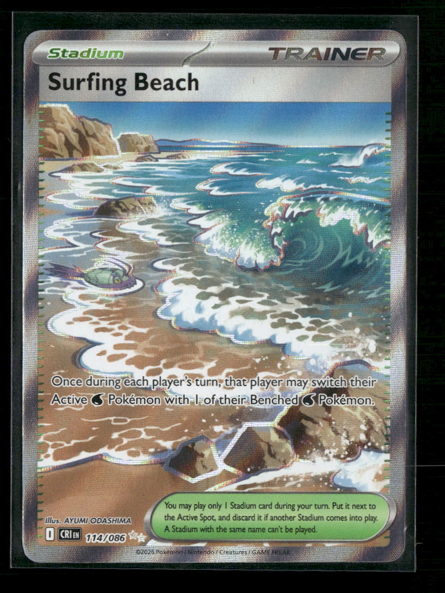 ME04: Chaos Rising Surfing Beach #114/086