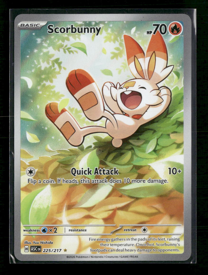 ME: Ascended Heroes Scorbunny #225/217