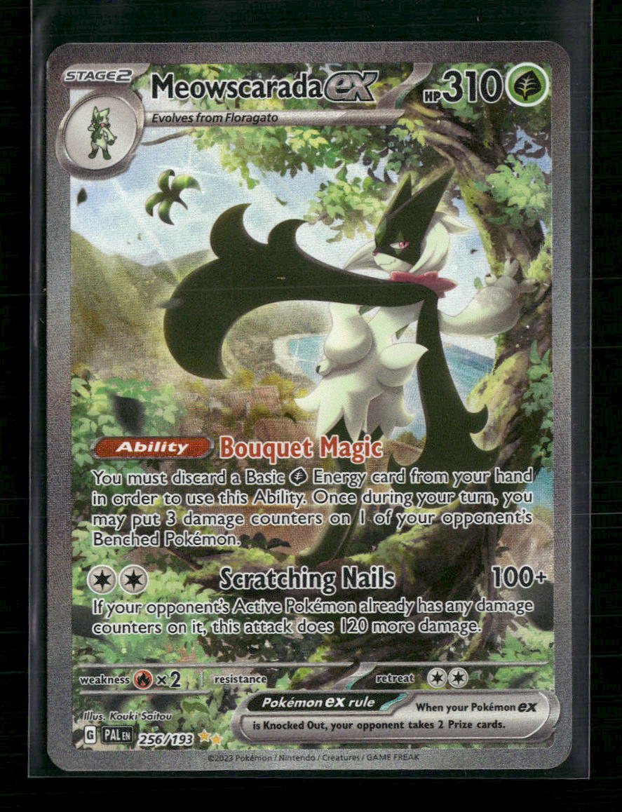 SV02: Paldea Evolved Meowscarada ex #256/193
