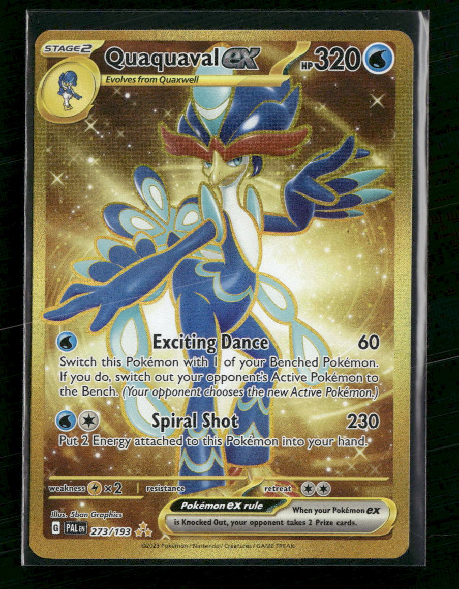 SV02: Paldea Evolved Quaquaval ex #273/193