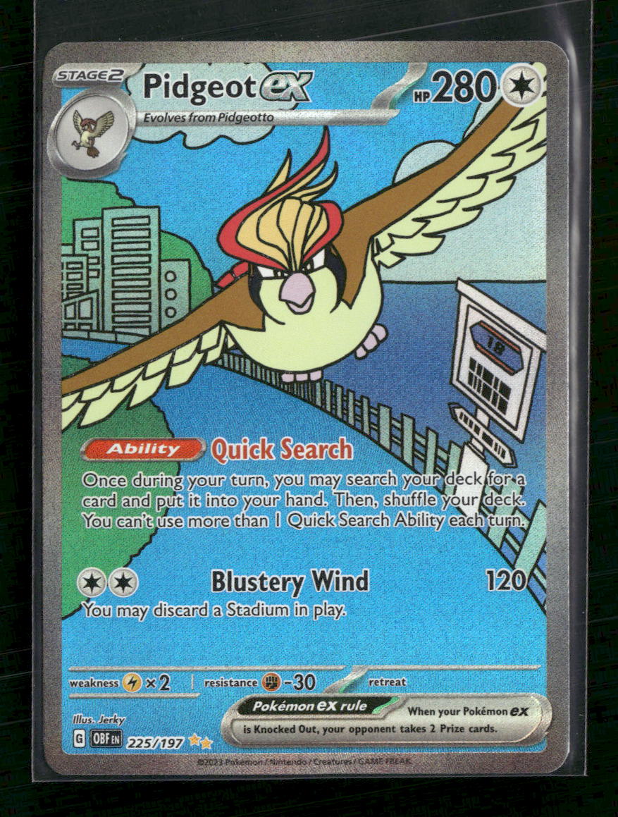 SV03: Obsidian Flames Pidgeot ex #225/197
