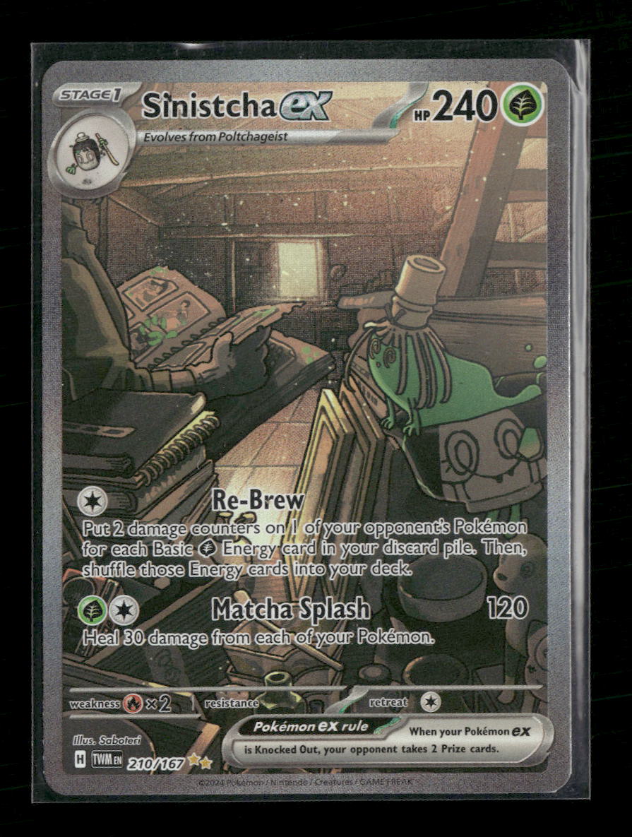 SV06: Twilight Masquerade Sinistcha ex #210/167