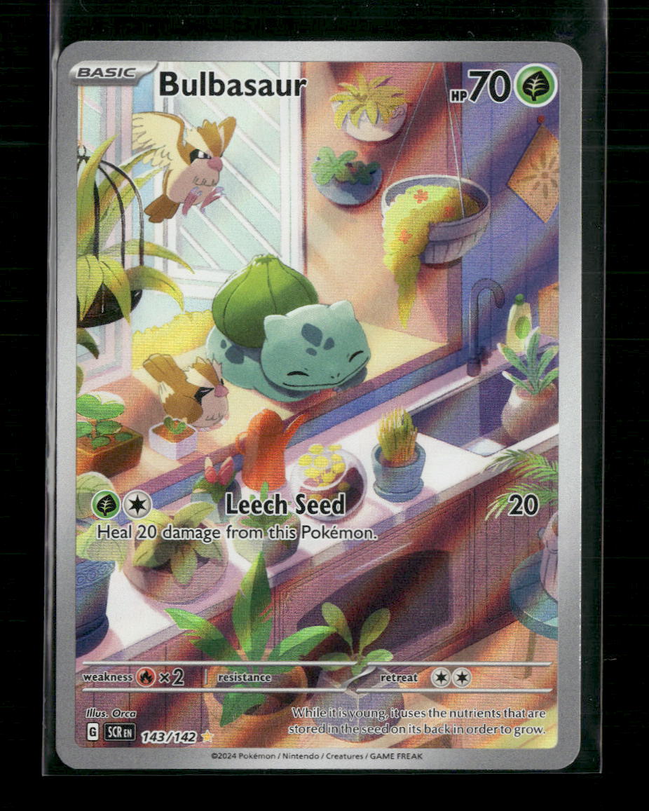 SV07: Stellar Crown Bulbasaur #143/142