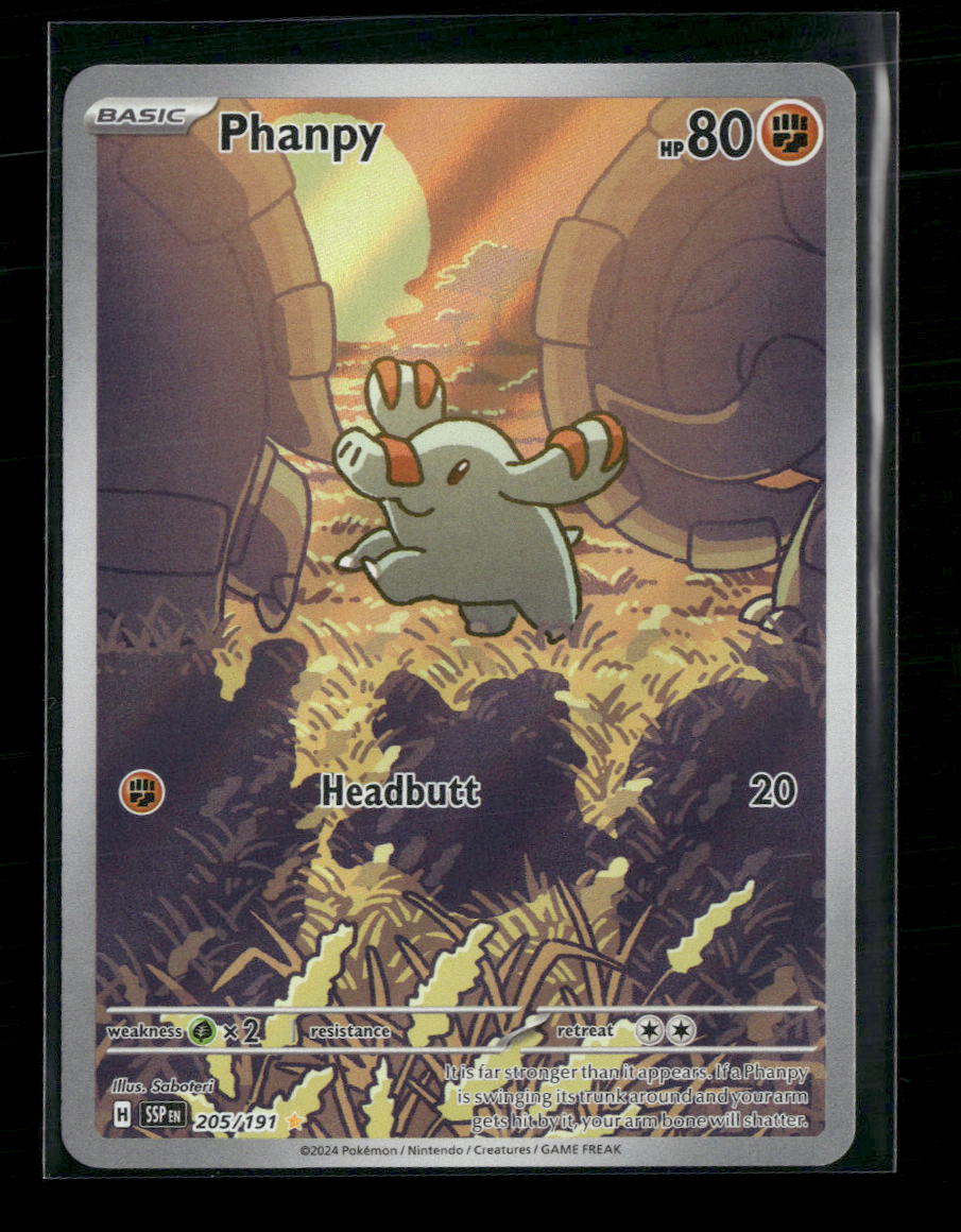SV08: Surging Sparks Phanpy #205/191