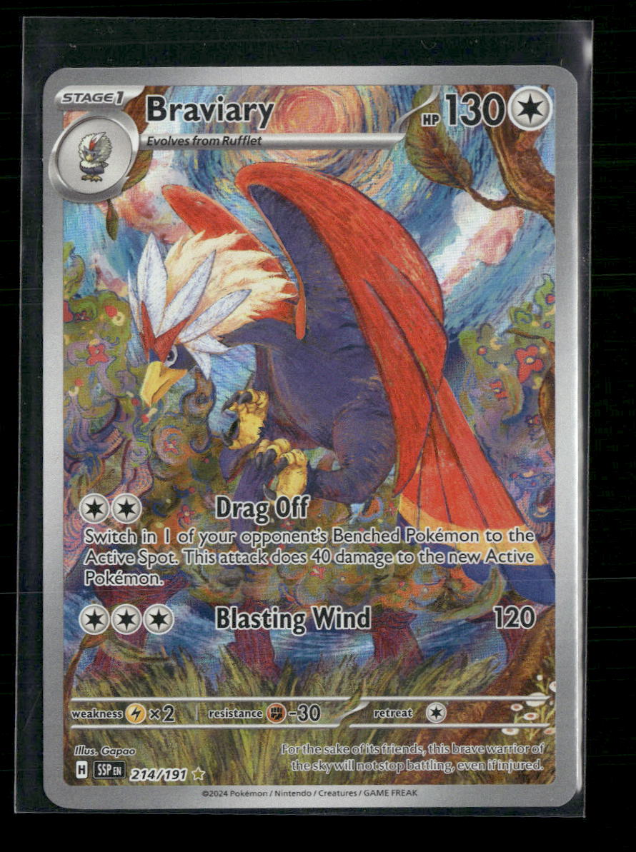 SV08: Surging Sparks Braviary #214/191