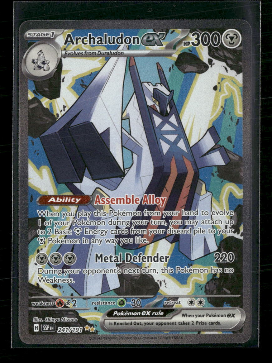 SV08: Surging Sparks Archaludon ex #241/191