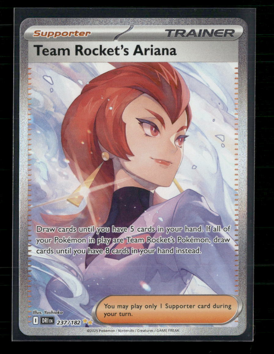 SV10: Destined Rivals Team Rocket's Ariana #237/182