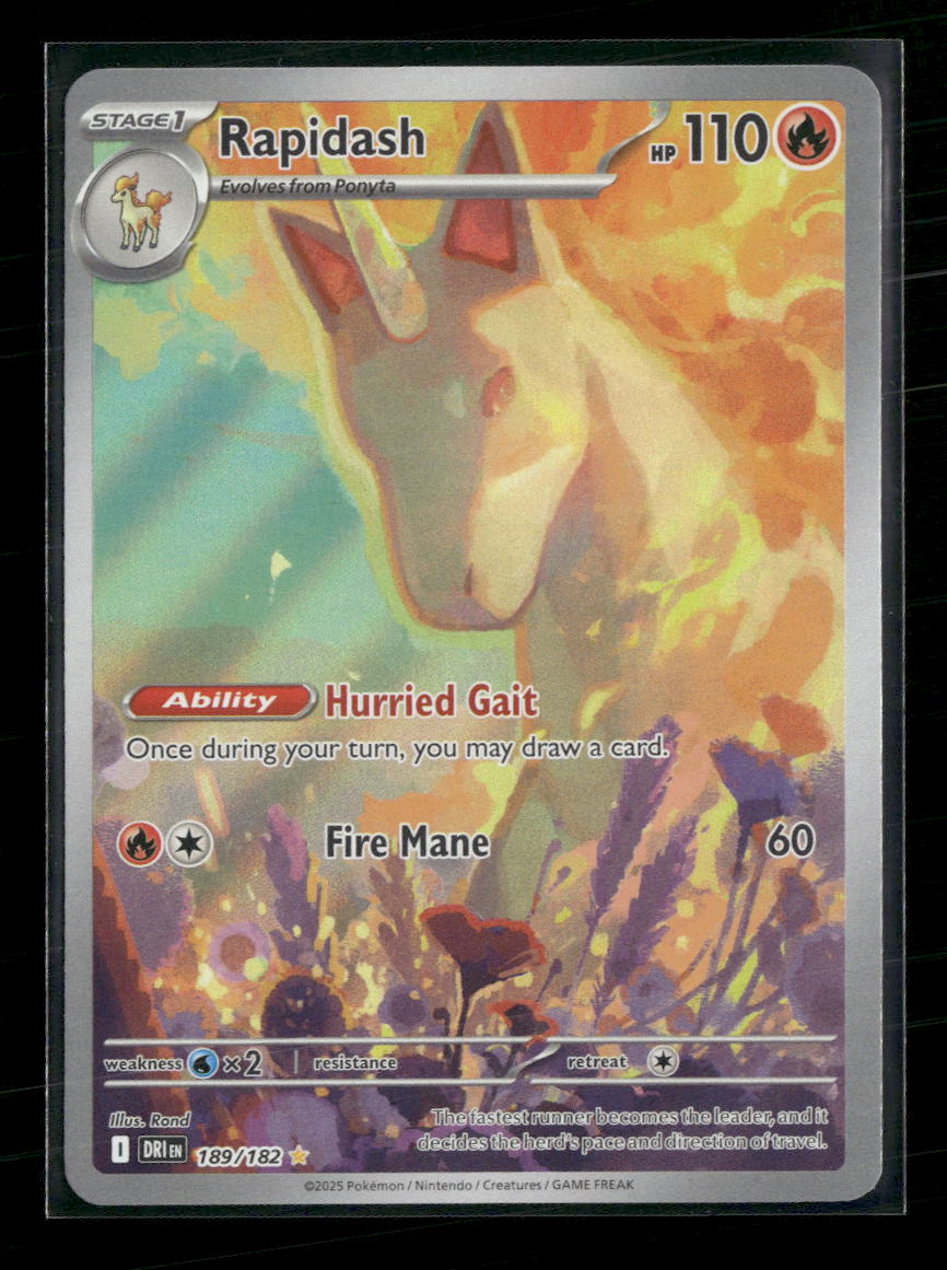 SV10: Destined Rivals Rapidash #189/182