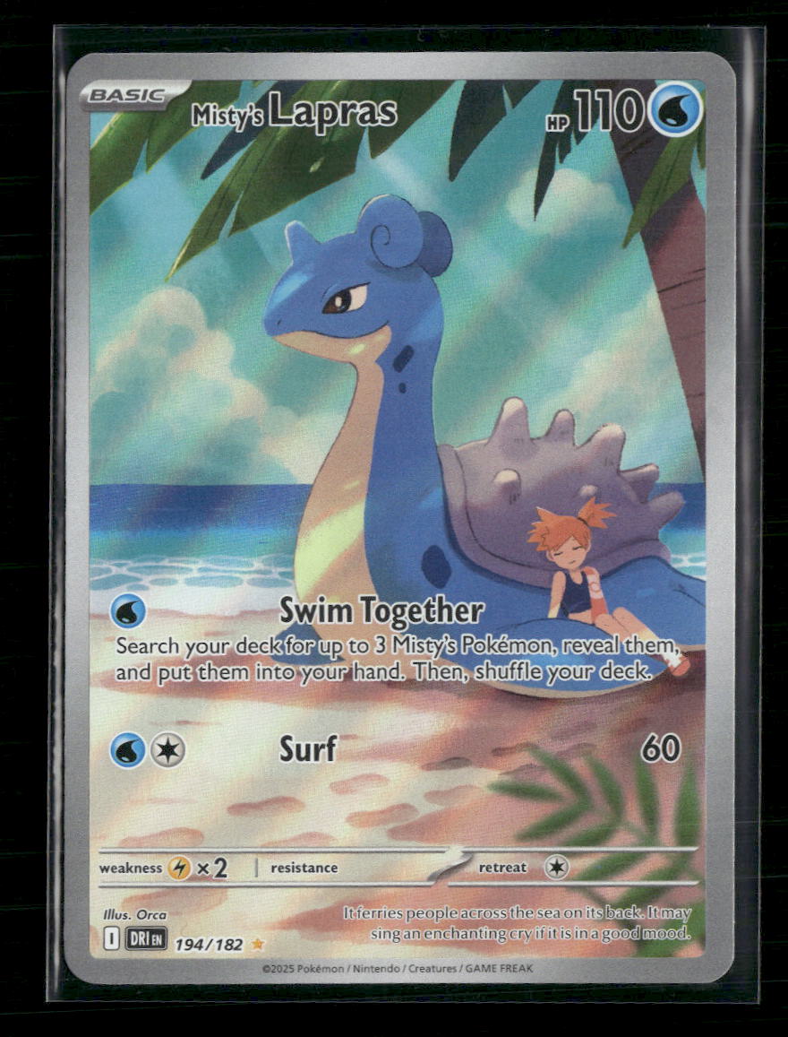 SV10: Destined Rivals Misty's Lapras #194/182
