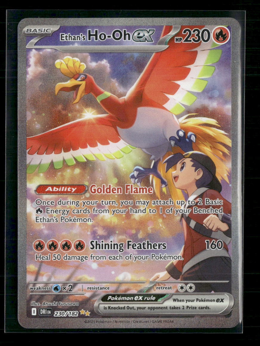 SV10: Destined Rivals Ethan's Ho-Oh ex #230/182