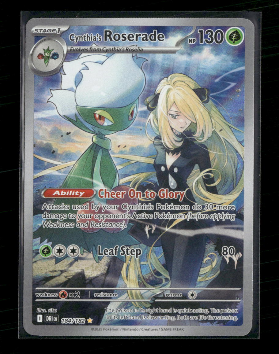 SV10: Destined Rivals Cynthia's Roserade #184/182