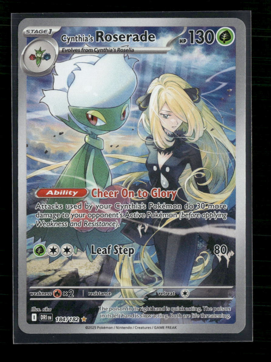 SV10: Destined Rivals Cynthia's Roserade #184/182