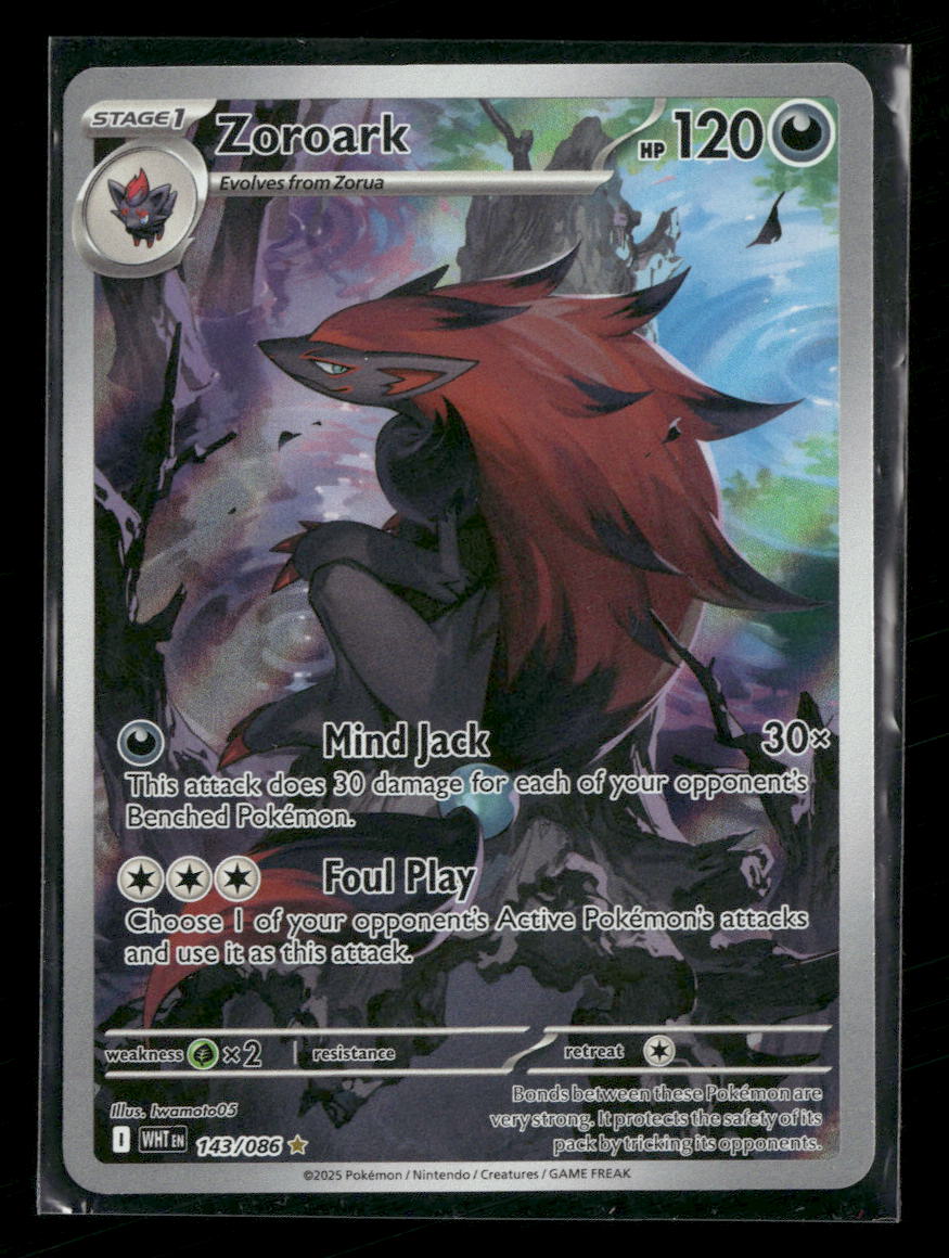 SV: White Flare Zoroark #143/086