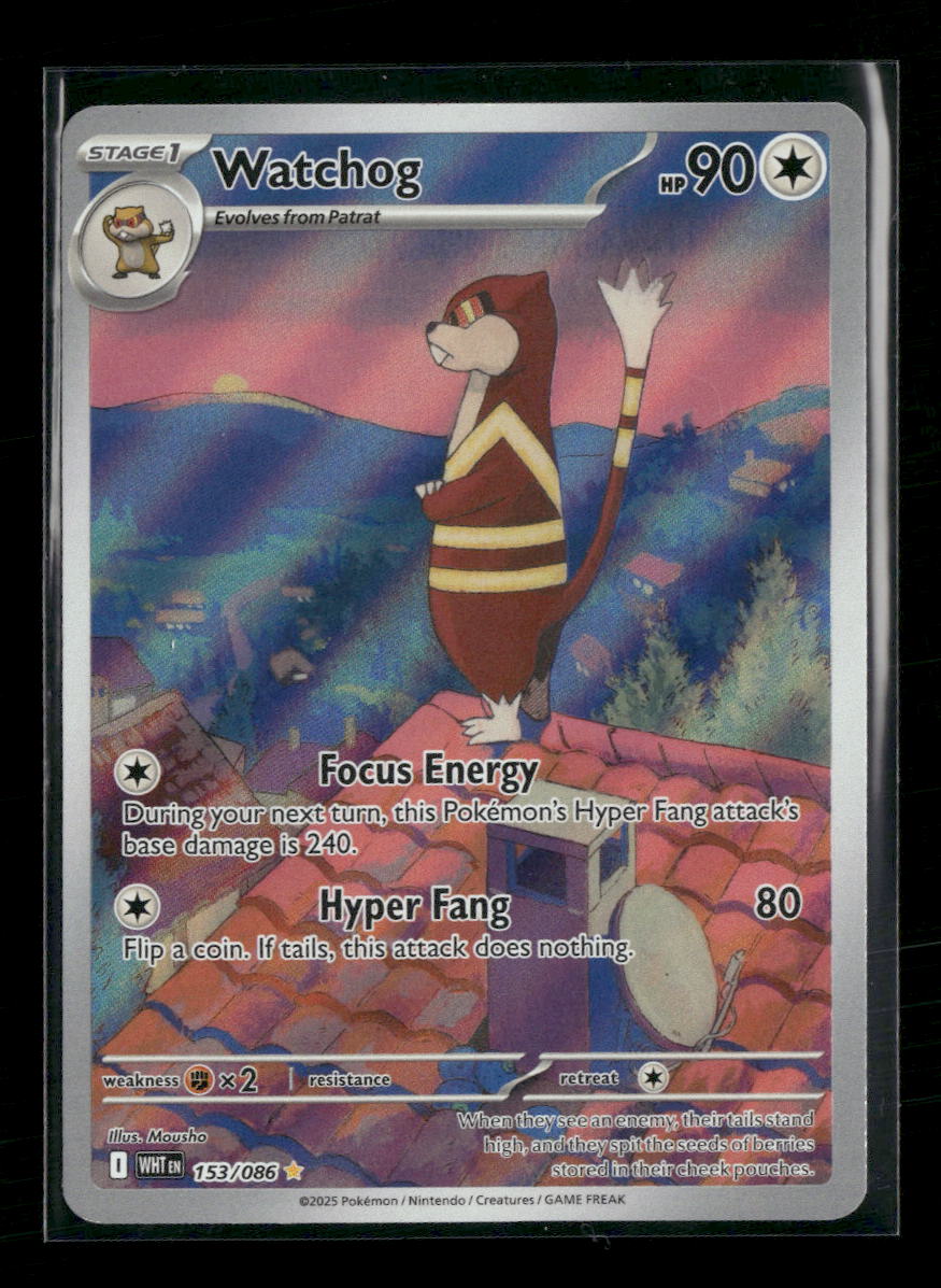 SV: White Flare Watchog #153/086