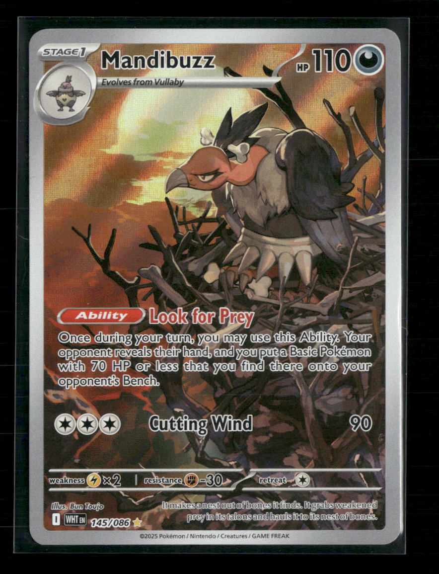 SV: White Flare Mandibuzz #145/086
