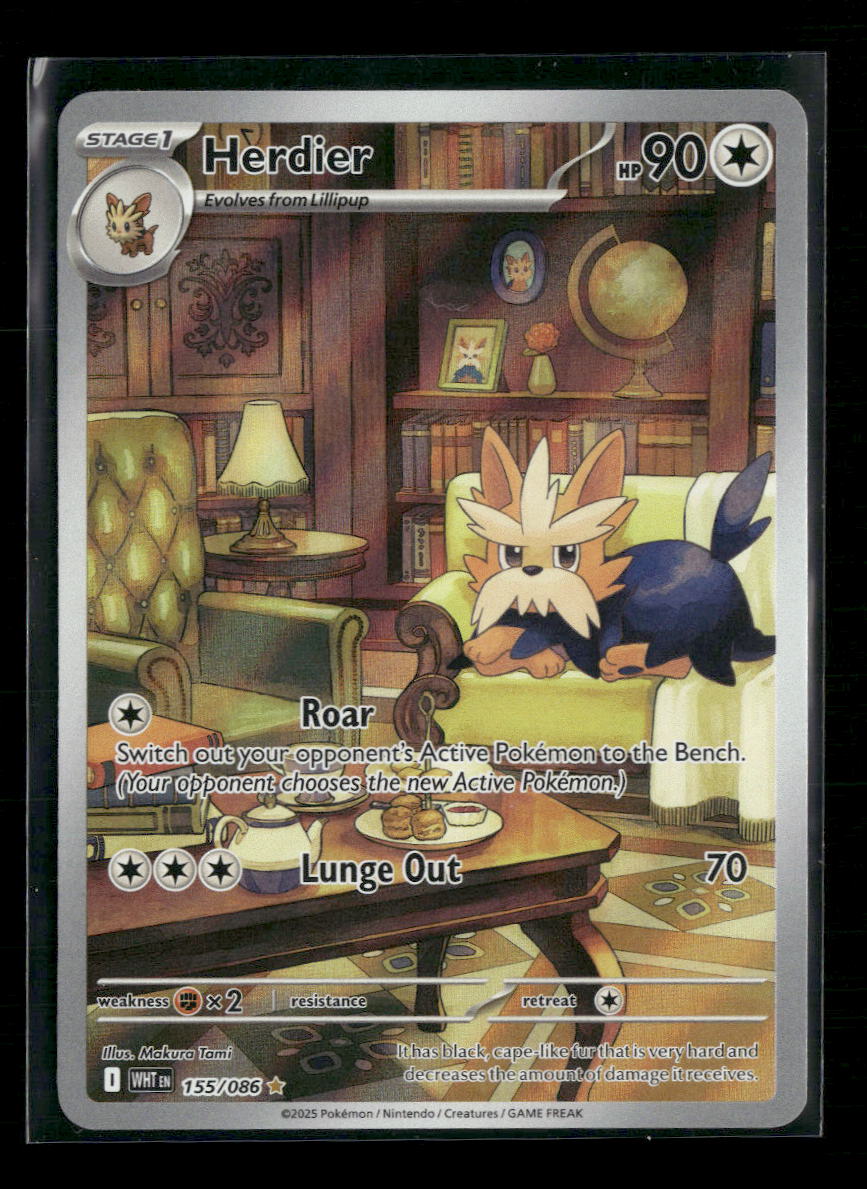 SV: White Flare Herdier #155/086