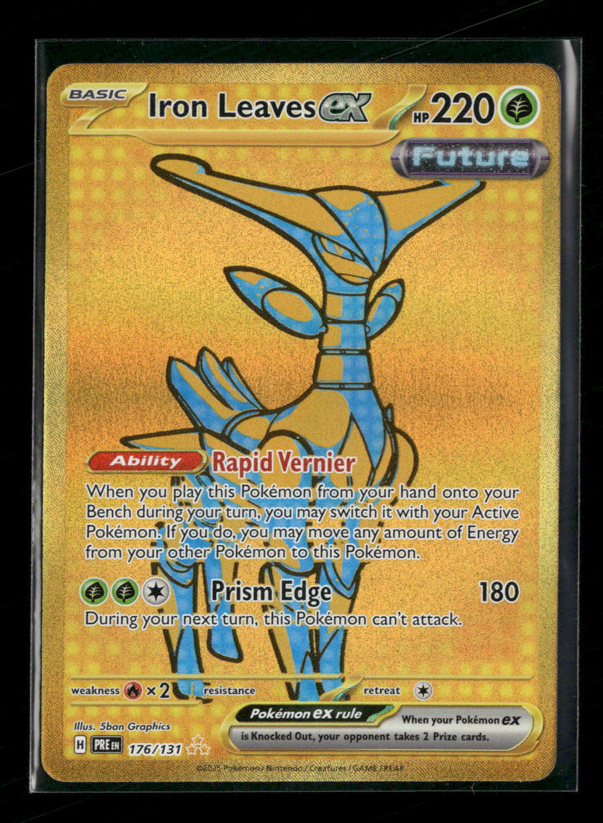 SV: Prismatic Evolutions Iron Leaves ex #176/131