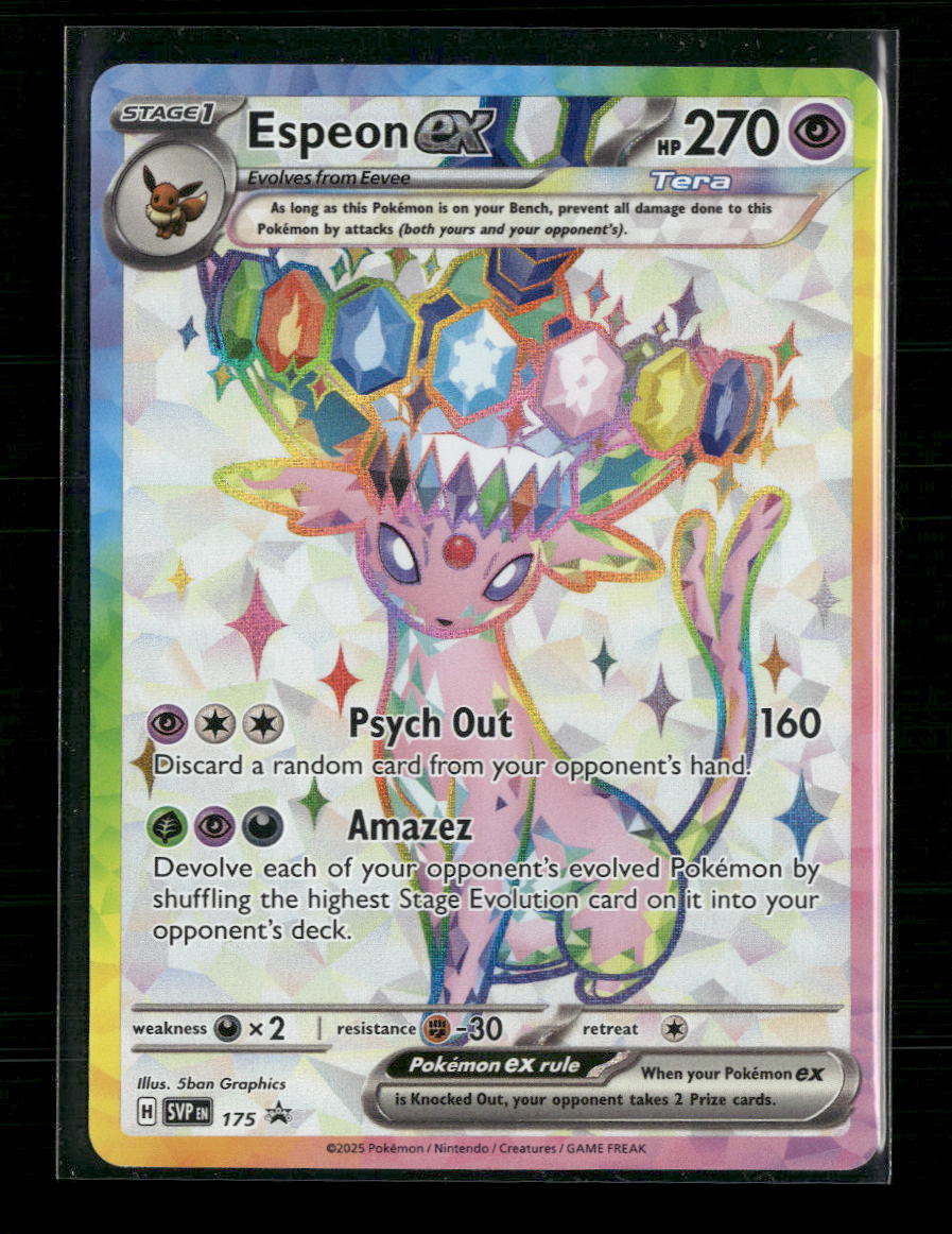 SV: Scarlet & Violet Promo Cards Espeon ex #SVP 175