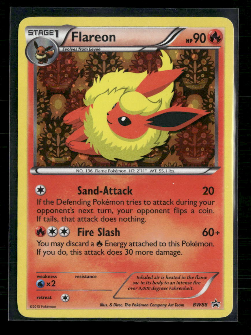Black and White Promos Flareon #BW88