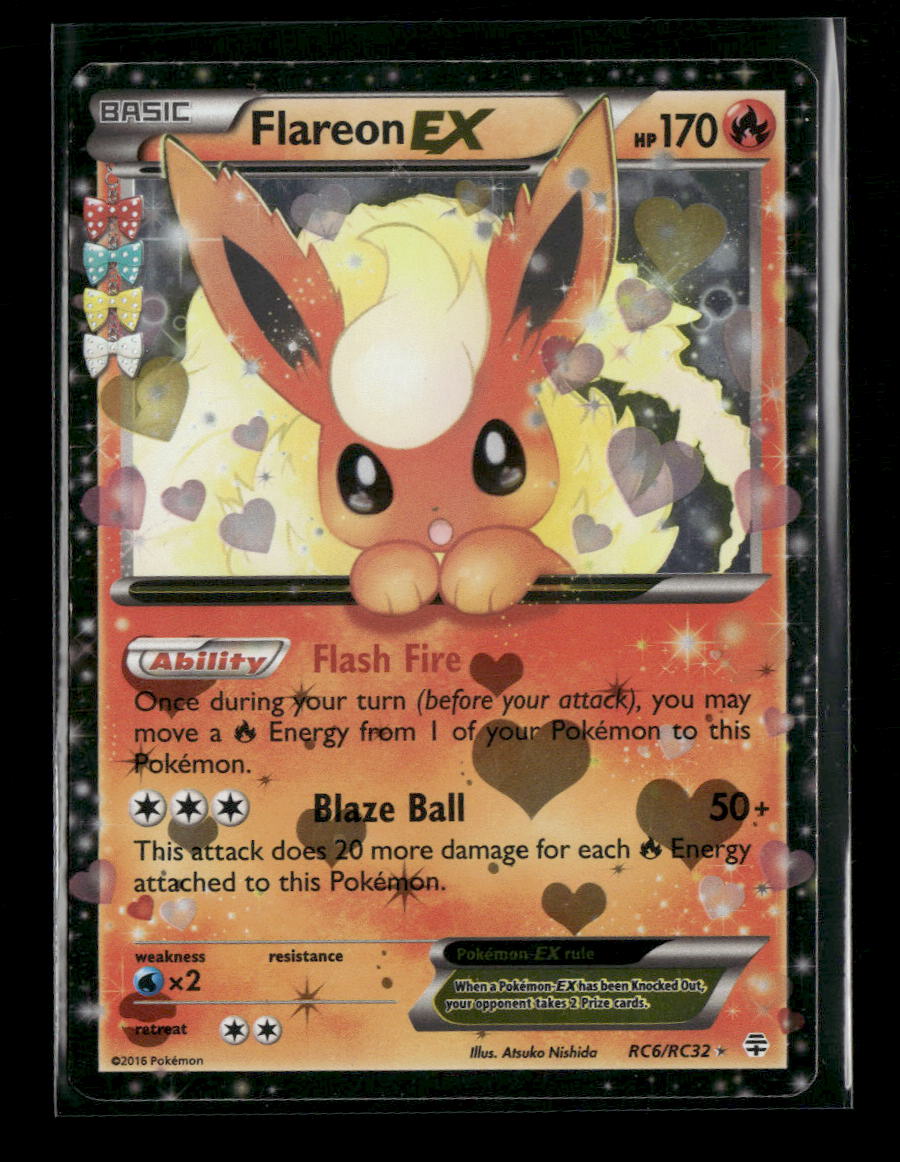 Generations: Radiant Collection Flareon EX #RC6/RC32